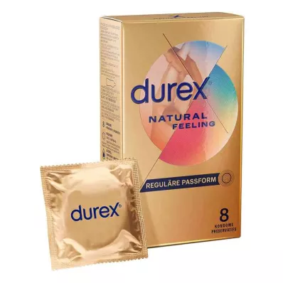 Durex Natural Feeling kondomit (8 kpl)