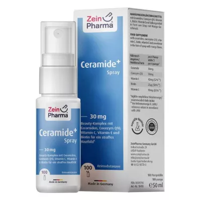 CERAMIDE Plus Biotiini &amp; Q10 suihke, 50 ml