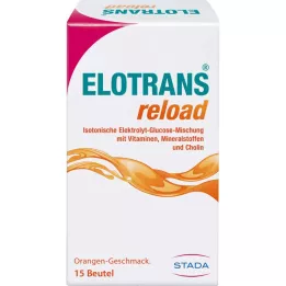 ELOTRANS reload elektrolyyttijauhe vitamiineilla, 15X7.57 g, 15X7.57 g