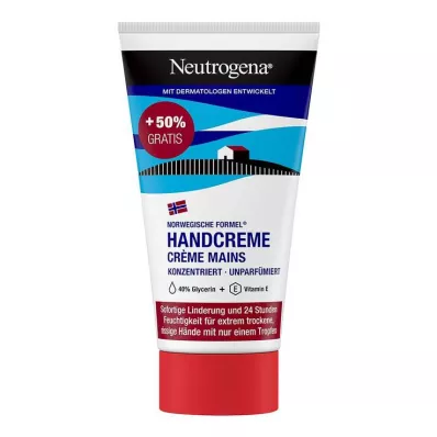 Neutrogena Norwegian formulatiiviste hajusteeton käsivoide, 75 ml