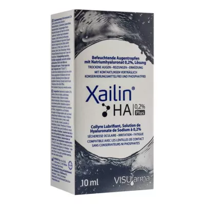 XAILIN HA 0,2 % Plus silmätipat, 10 ml XAILIN HA 0,2 % Plus silmätipat, 10 ml