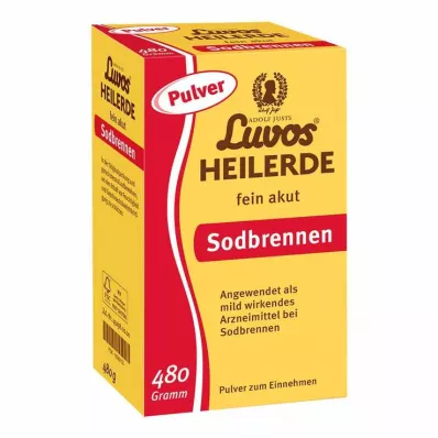 LUVOS Parantava maa hieno akuutti närästys jauhe, 480 g