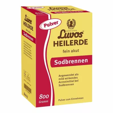 LUVOS Parantava maa hieno akuutti närästys jauhe, 800 g