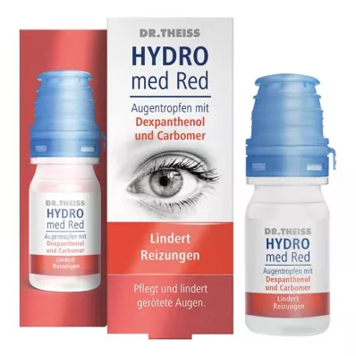 Dr. Theiss Hydro med Punaiset silmätipat, 10 ml