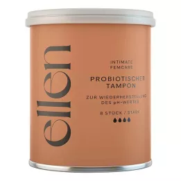 ELLEN probioottinen tamponi vahva, 8 kpl