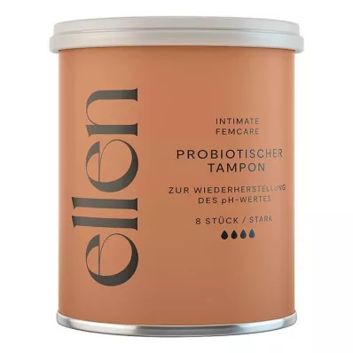 ELLEN probioottinen tamponi vahva, 8 kpl