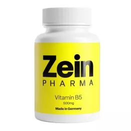 VITAMIN B5 PANTOTHENSÄURE 500 mg kapselit, 120 kpl