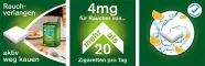 Instructions for use for nicorette® purukumi tuorehedelmä, 4 mg nikotiinia, 210 kpl - 2