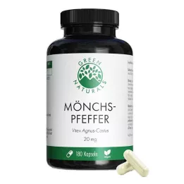 GREEN NATURALS Monks Pepper 20mg High Dose Kps, 180 kpl