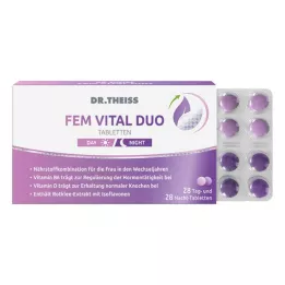 DR.THEISS FEM VITAL DUO Tabletit, 56 kpl