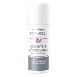 DR.THEISS FEM VITAL Kasvot &amp; Vartalosuihke, 50 ml