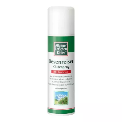 Allgäu vuoristomäntyhämähäkkisuonten kylmäspray, 150 ml