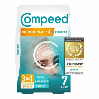 Compeed Anti-Pimple Patch Cleansing, 7 kpl