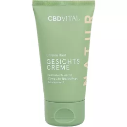CBD VITAL epäpuhtaan ihon kasvovoide, 50 ml