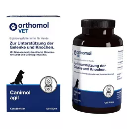ORTHOMOL VET Canimol agil purutabletit koirille, 120 kpl